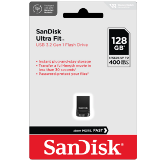 MEMORIA USB 128GB ULTRA FIT 3.2 SANDISK