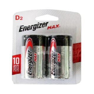 BATERIAS TIPO D X2 ENERGIZER ALCALINA