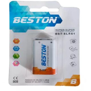 BATERIA BST-9V BESTON ALCALINA