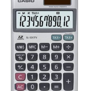 CALCULADORA SL-320TV -BK CASIO