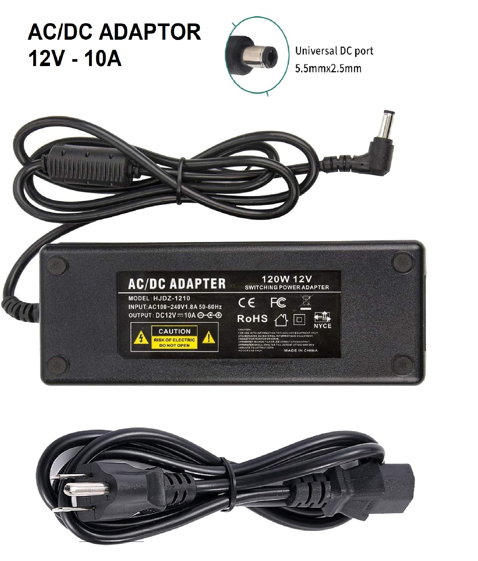 ADAPTADOR AP-D017 12V 10A