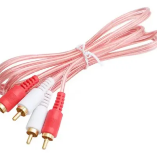 Cable de Audio 2x2 RCA 5 Metros
