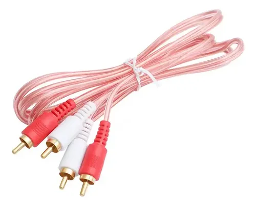Cable de Audio 2x2 RCA 5 Metros