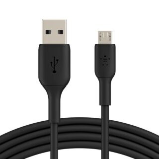 Cable USB-A a Micro USB Belkin CAB005 1 Metro Negro