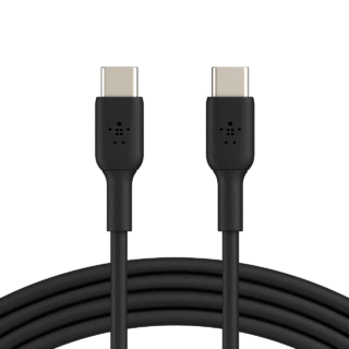 Cable USB-C a USB-C Belkin CAB003 1 Metro 60W Negro