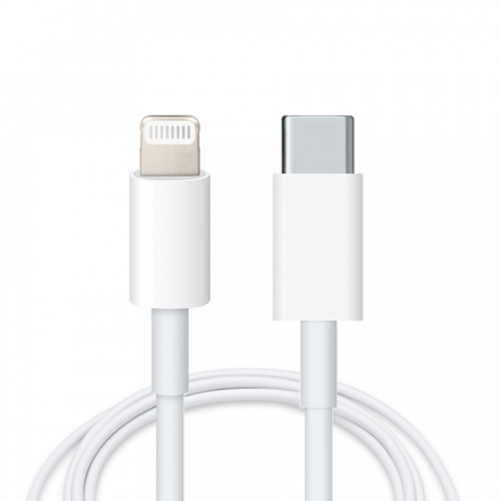 Cable USB-C a Lightning Belkin CAA003 1 Metro Blanco