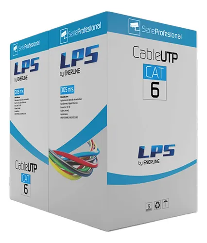 LPS Cable UTP Cat 6 Interior Caja 305 Metros