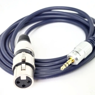 Cable de Audio Canon XLR Hembra a Plug 3.5 mm Estéreo Digital MC-8094F-3 3.6 Metros