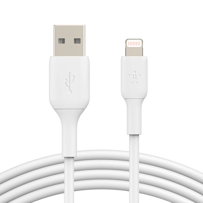 Cable Lightning a USB-A Belkin CAA001 1 Metro Blanco