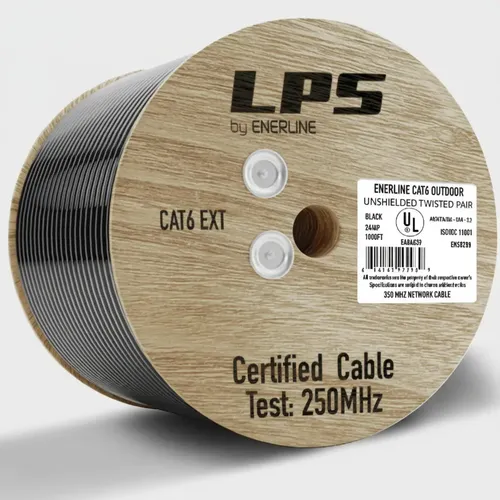 LPS Cable UTP Cat 6 Exterior Carrete 305 Metros