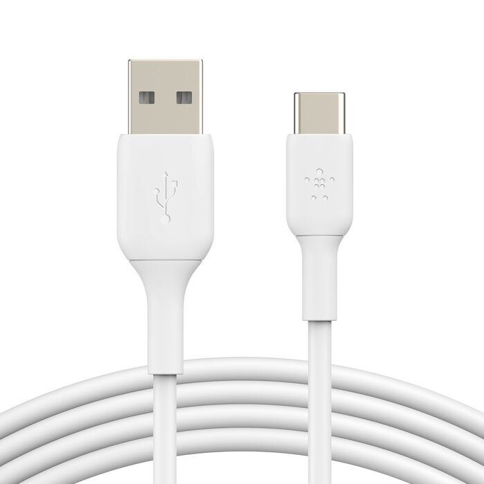 Cable USB-A a USB-C Belkin CAB001 1 Metro 15W Blanco