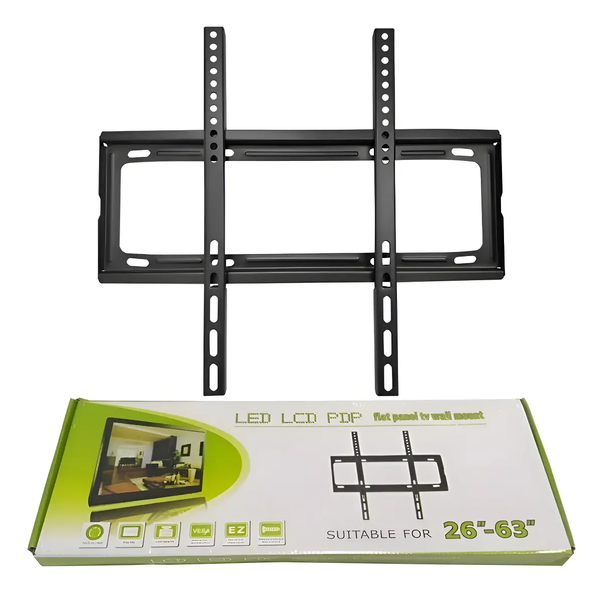 Soporte Fijo FJ26-63 para TV LED/LCD 26" a 63" VESA Carga Máxima 50Kg