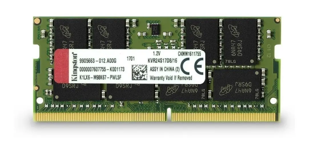 Memoria RAM DDR4 Kingston 16GB 3200MHz para Portátil