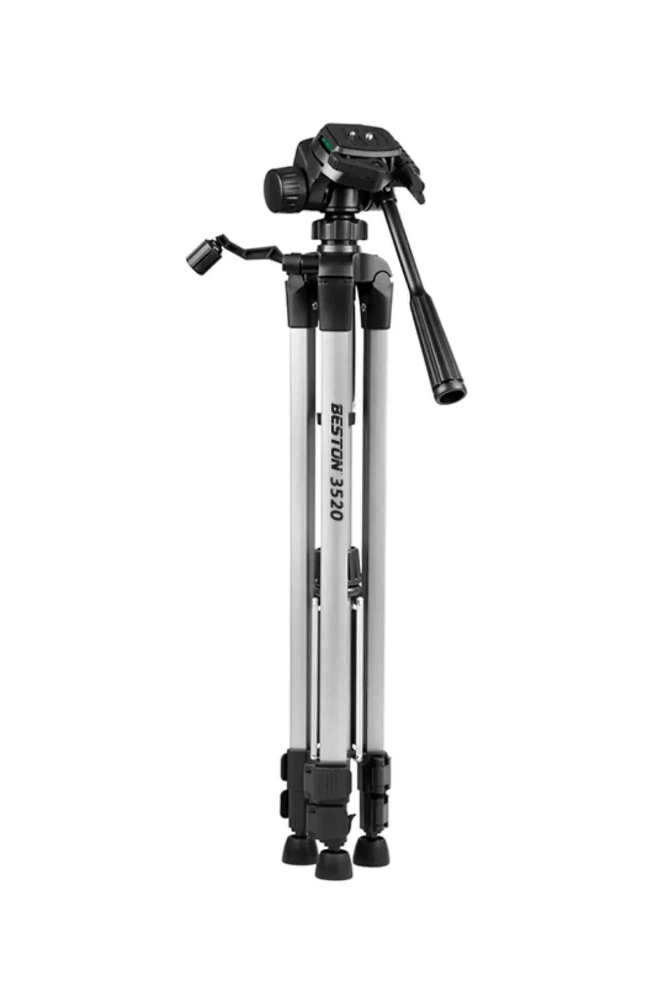 Trípode Profesional Beston BST-3520 1,40 Metros para Cámara y Celular